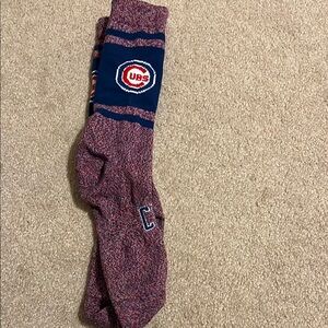 Chicago Cubs Red and Blue Crew Socks